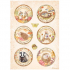 Stamperia Woodland A4 Rice Paper Selection (6pcs) (DFSA4XWL)